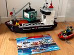 Playmobil 70769 City Action containerschip met douaneboot, Kinderen en Baby's, Speelgoed | Playmobil, Ophalen of Verzenden, Zo goed als nieuw