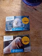 Te koop kortingkaartjes Dolfinarium, Tickets en Kaartjes, Twee personen, Kortingskaart