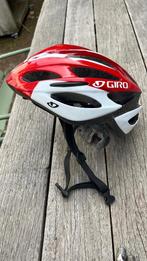 Giro Monza fietshelm rood-wit, Giro, Overige maten, Ophalen of Verzenden, Zo goed als nieuw