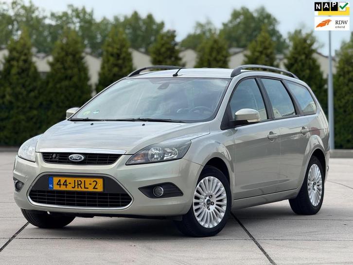 Ford Focus Wagon 1.8 Titanium Flexi Fuel | Navigatie | Parke, Auto's, Ford, Bedrijf, Te koop, Focus, ABS, Airbags, Airconditioning