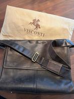 Visconti schoudertas/laptoptas, Overige merken, Bruin, Ophalen of Verzenden, Zo goed als nieuw