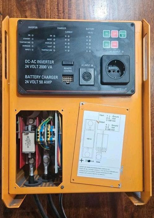 Vetus BCC 2000 24V inverter 2000VA / charger 24V/50Amp, Watersport en Boten, Navigatiemiddelen en Scheepselektronica, Zo goed als nieuw