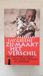 Zij Maakt Het Verschil - Melissa Fay Greene, Ophalen of Verzenden, Gelezen, Melissa Fay Greene, Overige
