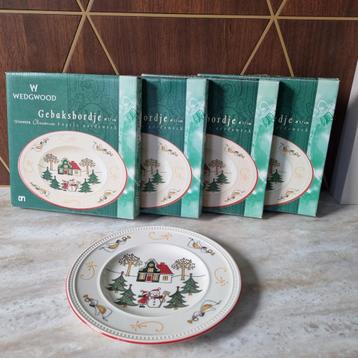 Wedgwood Windsor Christmas gebaksborden beschikbaar voor biedingen