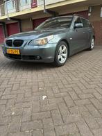 BMW 5-Serie 2.5 I 525 Touring AUT 2006 Grijs, Auto's, Automaat, Achterwielaandrijving, Zwart, 2497 cc
