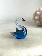 Glazen zwaan, Antiek en Kunst, Antiek | Glas en Kristal, Ophalen of Verzenden