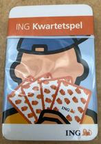 Kwartetspel van ING (nieuw in verpakking), Ophalen of Verzenden, Nieuw, Kwartet(ten)