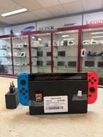 NINTENDO SWITCH + Mario Party superstars + 64GB SD CARD, Ophalen, Gebruikt, Met 2 controllers, Met harde schijf