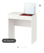 IKEA BRIMNES Dressing table, white, 70x42 cm, Huis en Inrichting, Tafels | Kaptafels, Ophalen, Zo goed als nieuw, 50 tot 100 cm