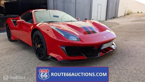 Ferrari 488 Pista | 2020 | Route 66 Auctions, Auto's, Ferrari, Bedrijf, Te koop, Benzine, Overige carrosserieën, Handgeschakeld