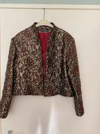 jasje goudkleurig met bordeauxrood maat 40, Kleding | Dames, Ophalen of Verzenden, Zo goed als nieuw, Maat 38/40 (M)