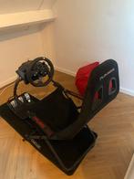Playseat, Logitech G920 stuur en pedalen + mat, Spelcomputers en Games, Spelcomputers | Xbox | Accessoires, Ophalen, Zo goed als nieuw