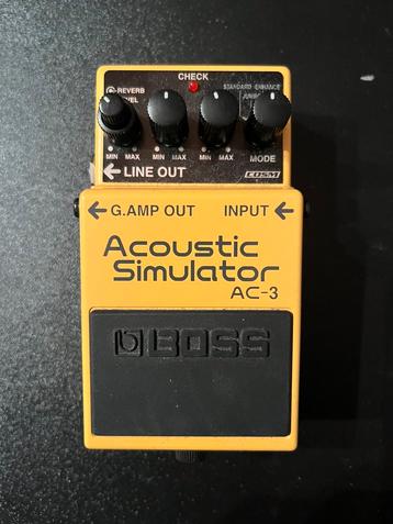 Boss AC-3 Acoustic Simulator (als nieuw!) beschikbaar voor biedingen