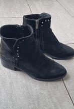 Alpe Woman Zwarte Suede Enkellaarsjes Maat 39, Zwart, Lage of Enkellaarzen, Ophalen of Verzenden, Zo goed als nieuw