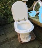 Toilet met kobalt blauw decor, Antiek en Kunst, Ophalen