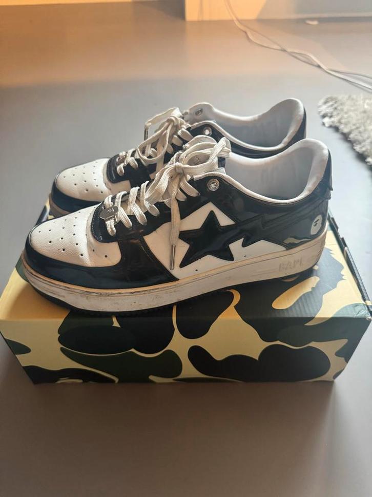 Bapesta Sneakers - Stijlvolle Schoenen, Kleding | Heren, Schoenen, Gedragen, Sneakers of Gympen, Zwart, Ophalen of Verzenden