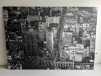 Grote luchtfoto van New York met het Flat Iron gebouw, Huis en Inrichting, Woonaccessoires | Schilderijen, Tekeningen en Foto's