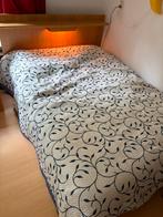 2persoonsbed (240x200), 2 auping spiralen (verstelb), matras, Huis en Inrichting, Ophalen, Gebruikt, Tweepersoons, Modern