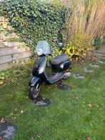 Zwarte Vespa 4 takt LX 50 - 22054 km, Fietsen en Brommers, Ophalen, Gebruikt, Maximaal 45 km/u, Overige modellen