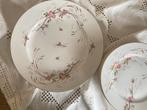 Gebakset 7-delig, bloemendecor, Gebruikt, Ophalen of Verzenden, Schaal of Schalen, Overige stijlen