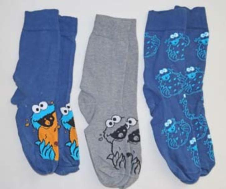 Sesamstraat kindersokken, voetmaat hiel tot teen 20 cm, Kinderen en Baby's, Kinderkleding | Schoenen en Sokken, Gebruikt, Sokken