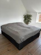 Boxspring 180 x 200, Grijs, 180 cm, Zo goed als nieuw, Ophalen