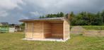 Douglas paardenstal & schuilstal (3x3m + 3x3m) Op Voorraad!, Weidegang, 2 of 3 paarden of pony's