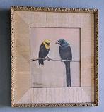 Twee vogels op een tak, Ophalen of Verzenden