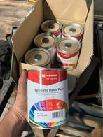 Antraciet 7016 metaalverf, Doe-het-zelf en Verbouw, Verf, Beits en Lak, Ophalen of Verzenden, Grijs, Minder dan 5 liter, Verf