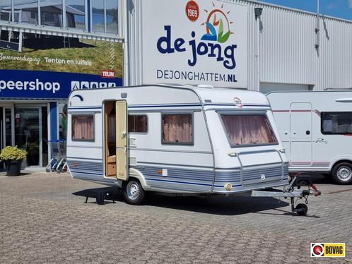 TEC Tour 420 DB Mover - Voortent, Caravans en Kamperen, Caravans, tot en met 4, 750 - 1000 kg, Standaardzit, T.E.C., Dwarsbed