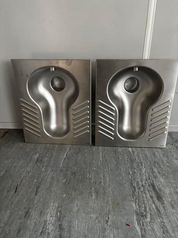 Nieuw RVS Hurktoilet beschikbaar voor biedingen