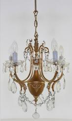 Franse Antieke Empire Kroonluchter, Ophalen of Verzenden, Zo goed als nieuw, Glas, Antiek empire  vintage design