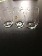 3 Identieke Leerdam vaasjes, Ophalen of Verzenden, Zo goed als nieuw, Glas, Minder dan 50 cm