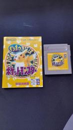 Japanse Pokémon Yellow Game Boy | Cartridge + Handleiding |, Spelcomputers en Games, Games | Nintendo Game Boy, Gebruikt, 1 speler