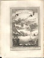 Gezigt van Porto Grande, in 't Eiland St. Vincent (1747), Antiek en Kunst, Ophalen of Verzenden