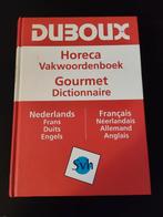 Duboux Horeca Vakwoordenboek Gourmet Dictionnaire, Ophalen of Verzenden, Gelezen, Overige uitgevers