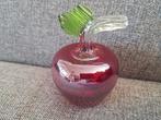 119. Glazen Appel Handmade Mexico 10cm, Antiek en Kunst, Antiek | Glas en Kristal, Ophalen of Verzenden