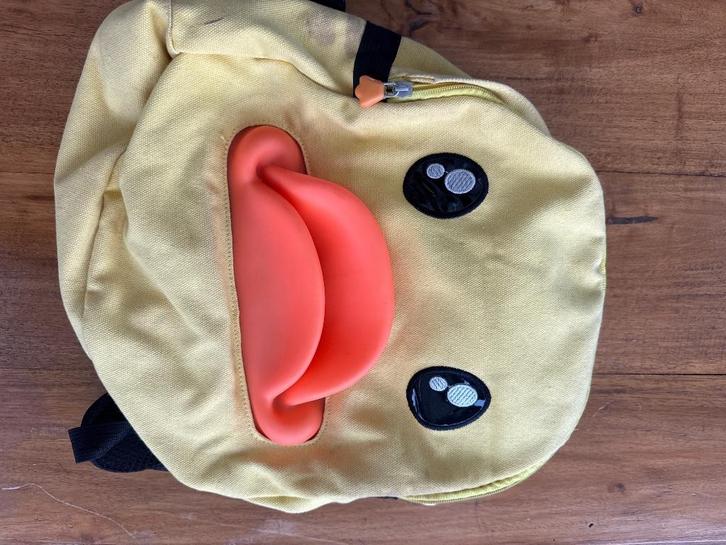 3D eenden rugzak, Sieraden, Tassen en Uiterlijk, Tassen | Reistassen en Weekendtassen, Gebruikt, Geel, Minder dan 40 cm, 30 cm of meer