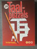 Intertaal 247 taalpuzzels Frans, Ophalen of Verzenden, 500 t/m 1500 stukjes, Zo goed als nieuw