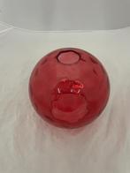 Made Ilaria Hanglamp Glazen Bol 20 cm Rood, Ophalen of Verzenden, Nieuw, Minder dan 50 cm