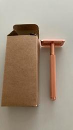 Safety razor - scheerapparaat- rosé- nieuw, Nieuw, Ophalen of Verzenden, Bambooya, It hiem 7