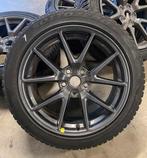 18” Originele Tesla Model 3 Aero Velgen + Winterbanden, 18 inch, Banden en Velgen, 235 mm, Winterbanden