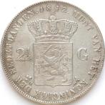 XntriQ-Coins - Zilveren rijksdaalder 1842 - Willem II (01), Zilver, Ophalen of Verzenden, Losse munt, 2½ gulden