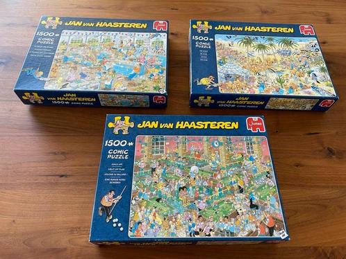 Jan van Haasteren puzzels 1500 st., Hobby en Vrije tijd, Denksport en Puzzels, Zo goed als nieuw, Ophalen