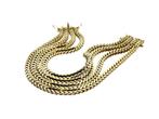 4-Rijige Gourmet Schakel Armband - 19 cm / 1.7 cm / 75.5 gr, Ophalen, -, -, Zo goed als nieuw