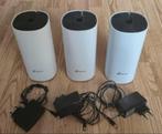 Deco M4R wifi netwerk set van 3 units, Computers en Software, WiFi-versterkers, Ophalen of Verzenden, Zo goed als nieuw, Deco TP Link