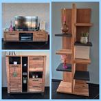 Henders & Hazel Kikar Hout Tv meubel, opbergkast, boekenkast, Ophalen, Zo goed als nieuw, 25 tot 50 cm, Minder dan 100 cm