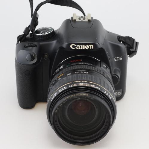 Canon EOS 450D 12.2MP Incl Canon Zoom Lens 28-105MM 1:3.-4.5, Audio, Tv en Foto, Fotocamera's Digitaal, Zo goed als nieuw