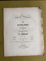 F. Mazas - 12 petits duos pour deux violons op.38, Gebruikt, Klassiek, Ophalen of Verzenden, Viool of Altviool