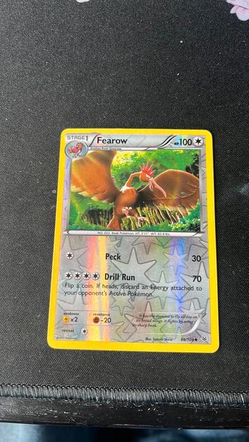 Fearow beschikbaar voor biedingen